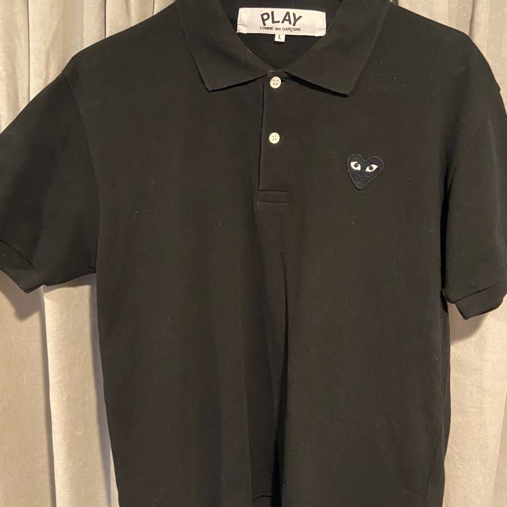 Comme des garçons collard shirt